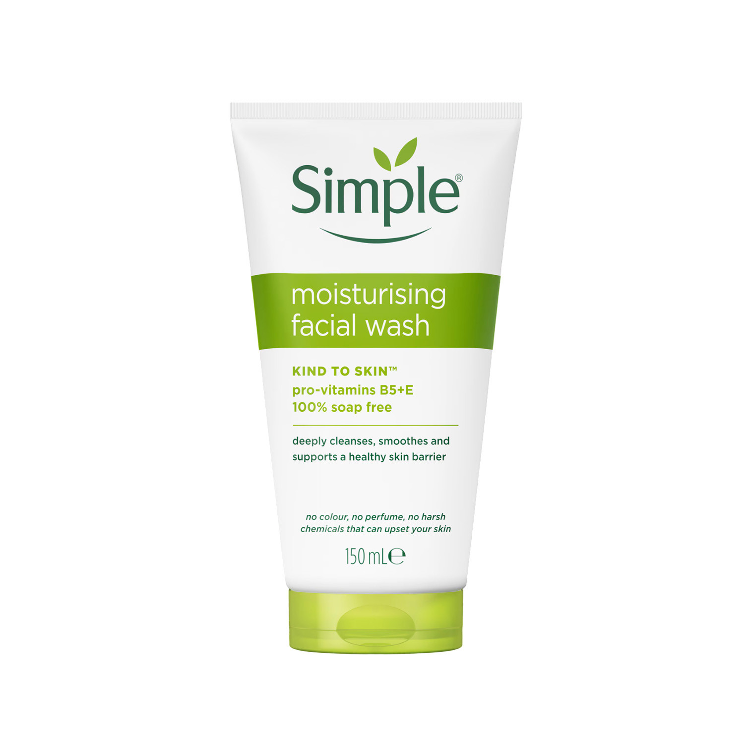 Picture of Simple Kind to Skin 100% Soap Free Moisturising Face Wash 150ml