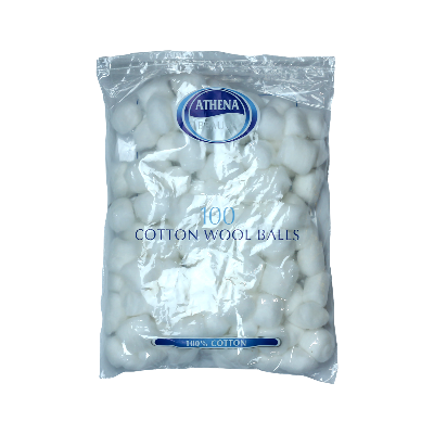 Picture of Athena Beaute Cotton Wool Balls 100 Pcs