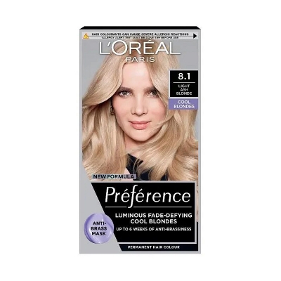 Picture of Loreal Hair Color Preference - 8.1 Light Ash Blonde