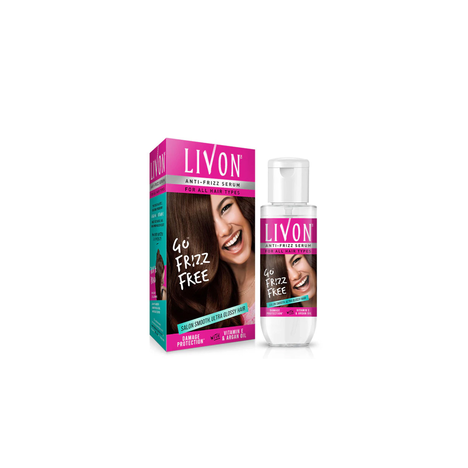 Picture of Livon Go Frizz Free Anti Frizz Serum 20ml