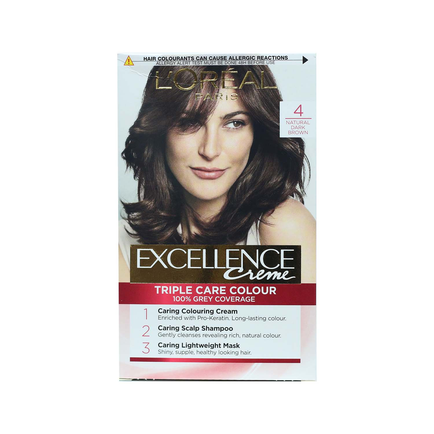 Picture of L'Oreal Excellence Creme Triple Care Colour - 4 Brown