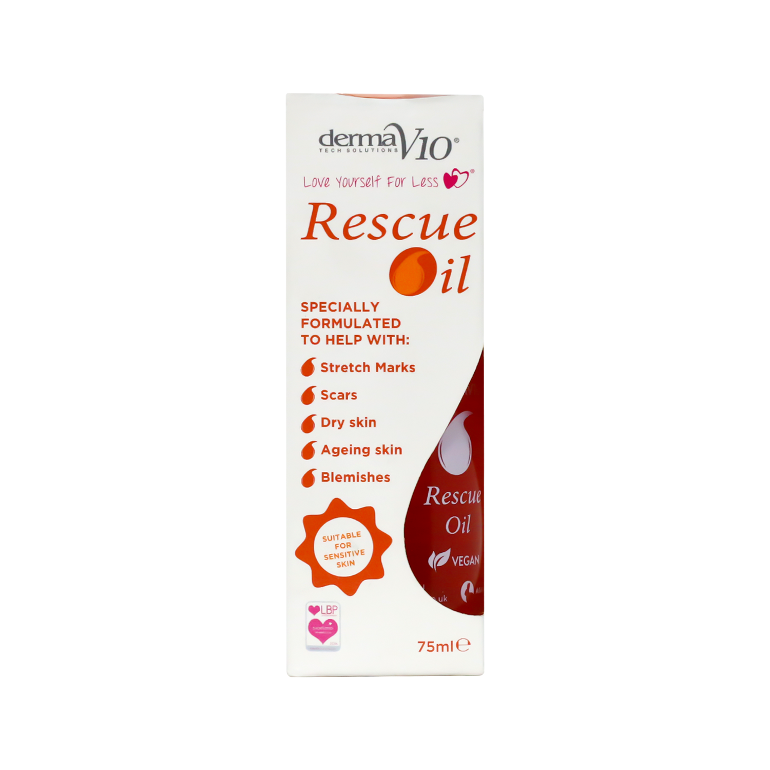 Picture of Derma V10 Rescue Oil 75ml