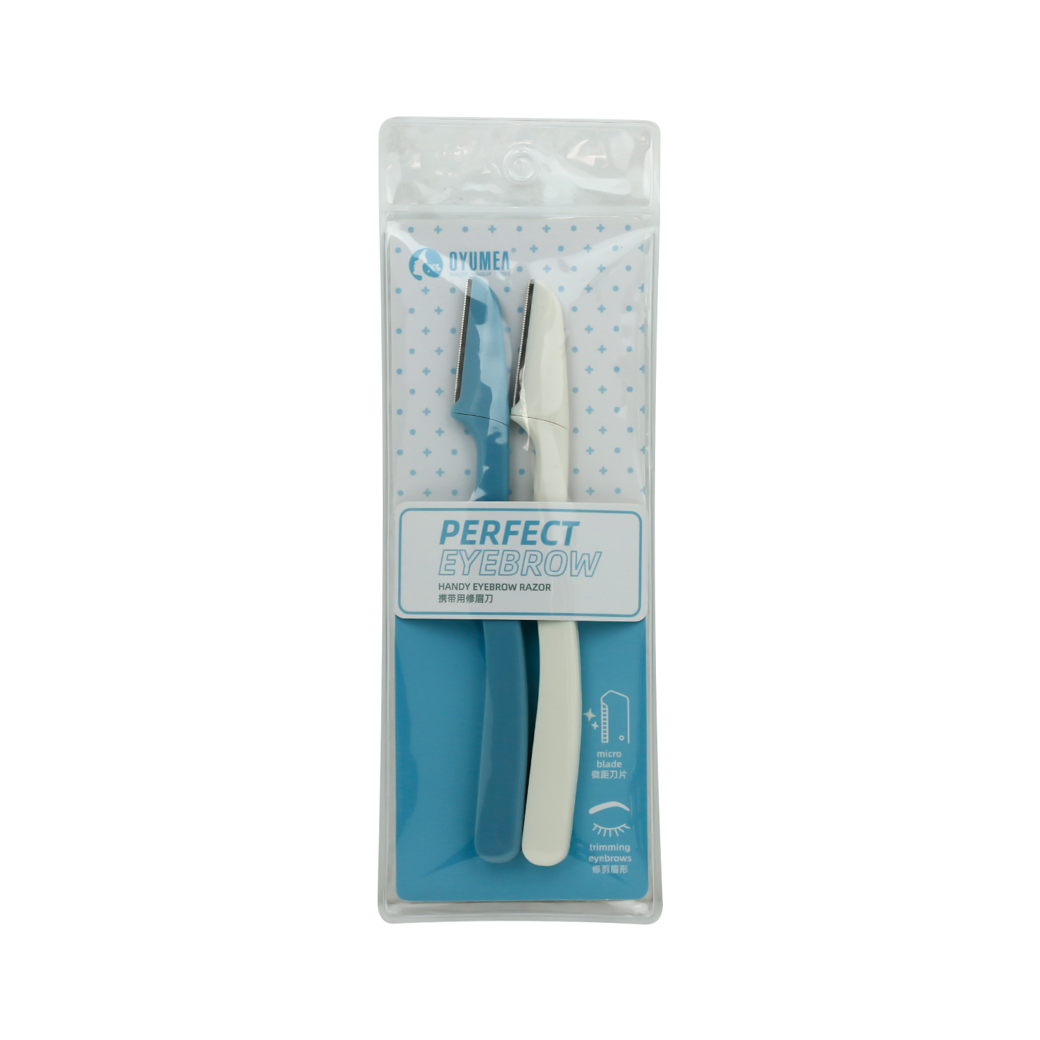 Picture of Oyumea Perfect Eyebrow Handy Eyebrow Razor 2pcs