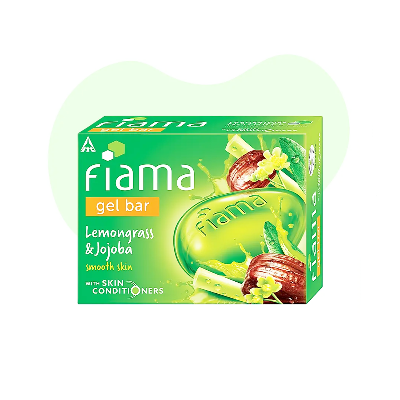 Picture of Fiama Lemongrass & Jojoba Gel Bar 125g
