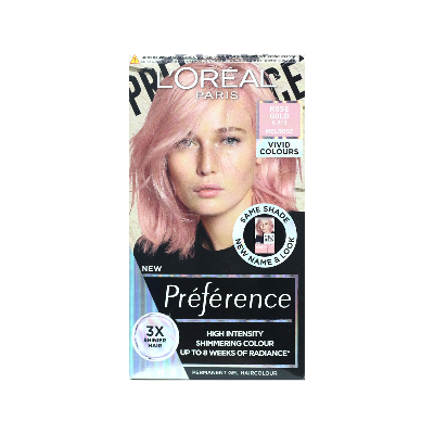 Picture of Loreal Hair Color Preference - 9.213 Rose Gold