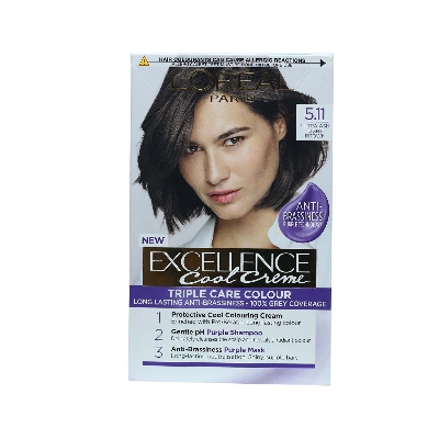 Picture of L'Oreal Excellence Cool Creme Triple Care Routine - 5.11 Ultra Ash Light Brown