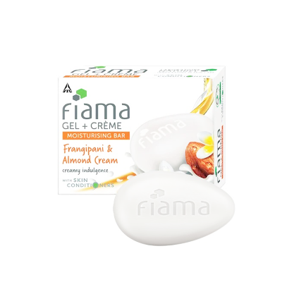 Picture of Fiama Frangipani & Almond Gel + Creme Bar 125g