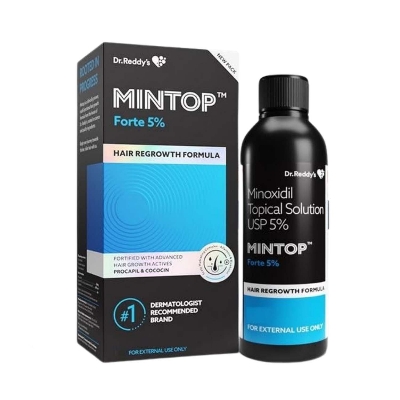 Picture of Dr. Reddy's Minoxidil Topical Solution USP 5% Mintop Hair Regrowth Formula 60 ml