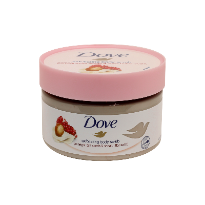 Picture of Dove Pomegranate Seeds & Shea Butter Scent Exfoliating Body Scrub 225ml