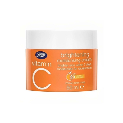 Picture of Boots Vitamin C Brightening Moisturising Cream 50 ml