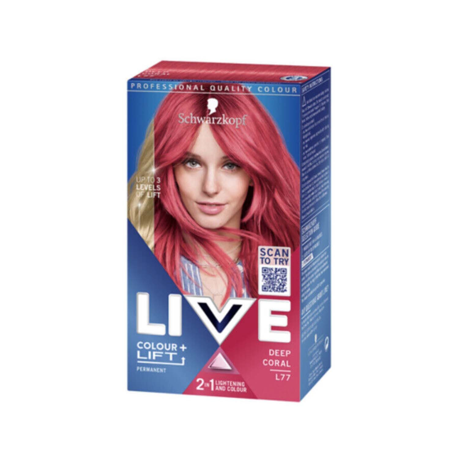 Picture of Schwarzkopf Colour + Lift Permanent - L77 Deep Coral