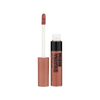 Picture of Maybelline New York Sensational Liquid Matte Lipstick - NU01 Bare It All