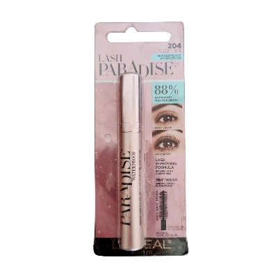 Picture of L'Oreal Lash Paradise Waterproof Mascara - 204 Black Noir