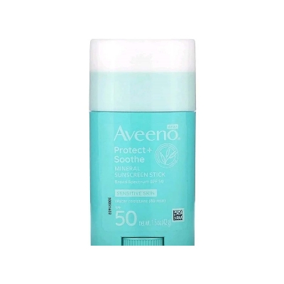 Picture of Aveeno Protect+Soothe Mineral Sunscreen Stick SPF50 42g