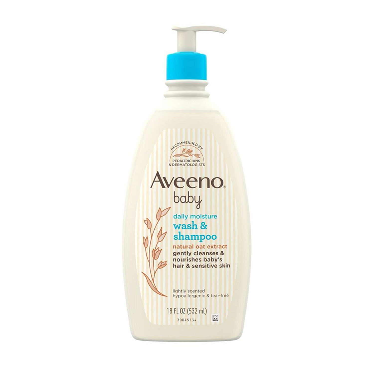Picture of Aveeno Baby Daily Moisture Wash & Shampoo 532ml
