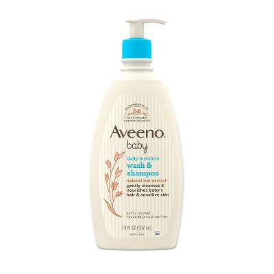 Picture of Aveeno Baby Daily Moisture Wash & Shampoo 532ml