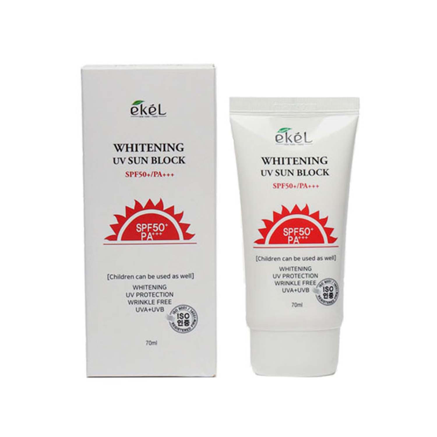 Picture of Ekel Whitening UV Sun Block SPF50+ Pa+++ 70ml