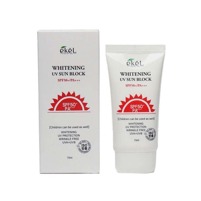 Picture of Ekel Whitening UV Sun Block SPF50+ Pa+++ 70ml