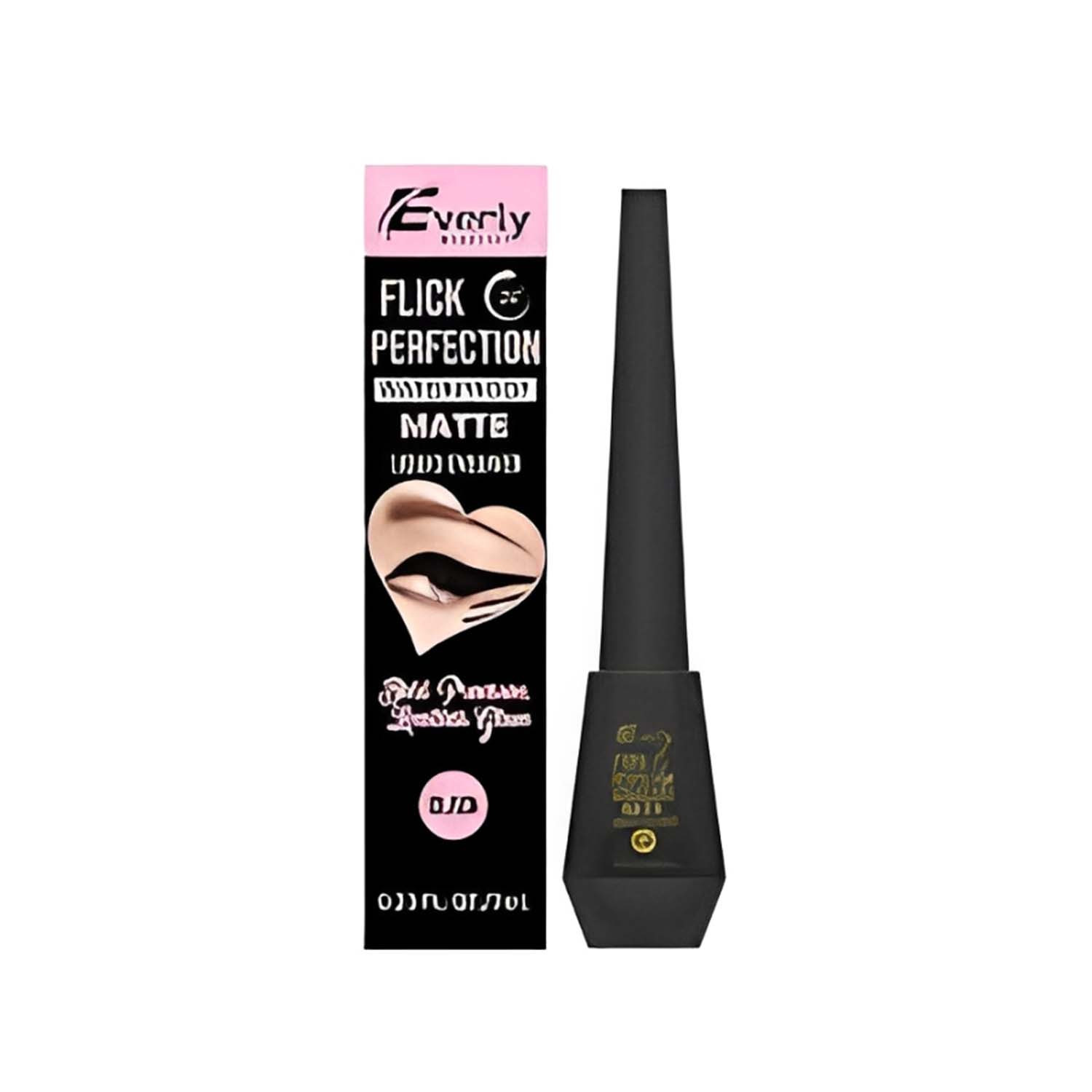 Picture of Everly Flick Perfection Waterproof Matte Liquid Eyeliner - Black 7ml