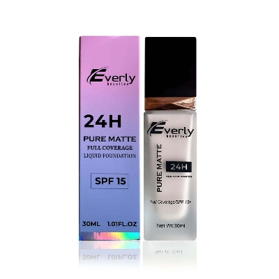 Picture of Everly Beauties Pure Matte Full Coverage Foundation - Beige