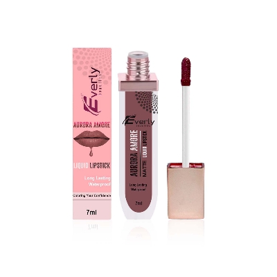 Picture of Everly Beauties Aurora Matte Liquid Lipstick - Almond Amour