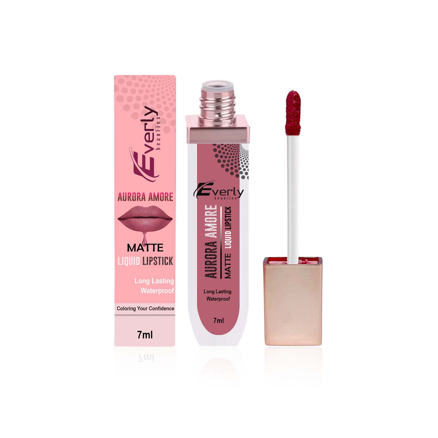 Picture of Everly Beauties Aurora Matte Liquid Lipstick - Grape Galaxy