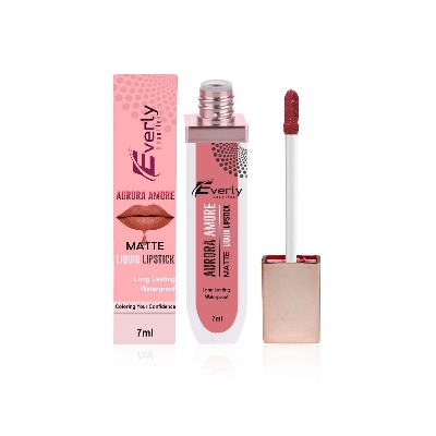 Picture of Everly Beauties Aurora Matte Liquid Lipstick - Latte Luxe