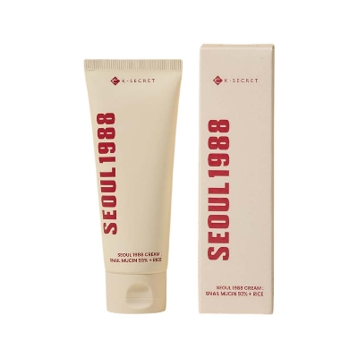 Picture of K-Secret Snail Mucin 93% + Rice Seoul 1988 Cream 100ml