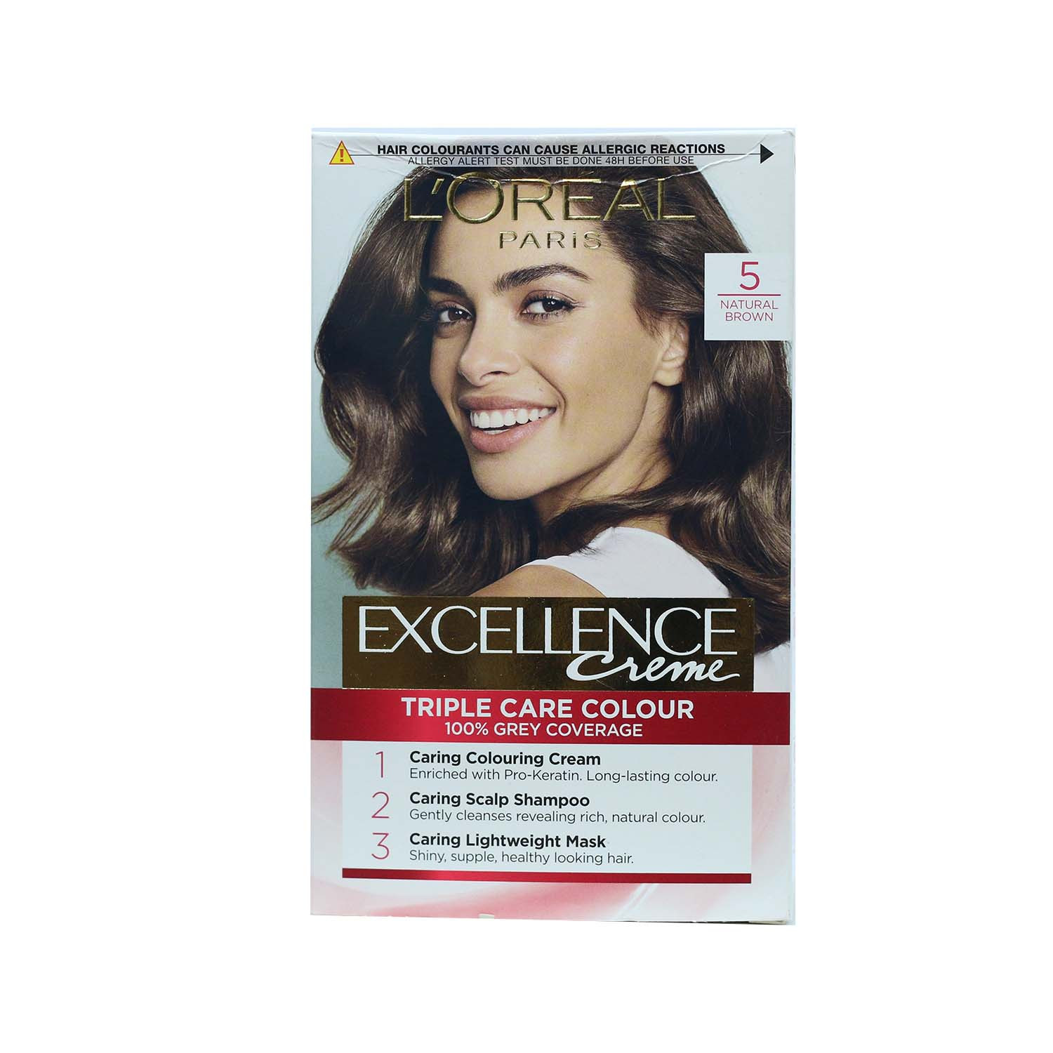 Picture of L'Oreal Excellence Creme Triple Care Colour - 5 Natural Brown