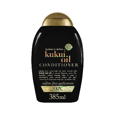 Picture of OGX Hydrate and Defrizz + Kukuí Oil Conditioner 385ml (UK)