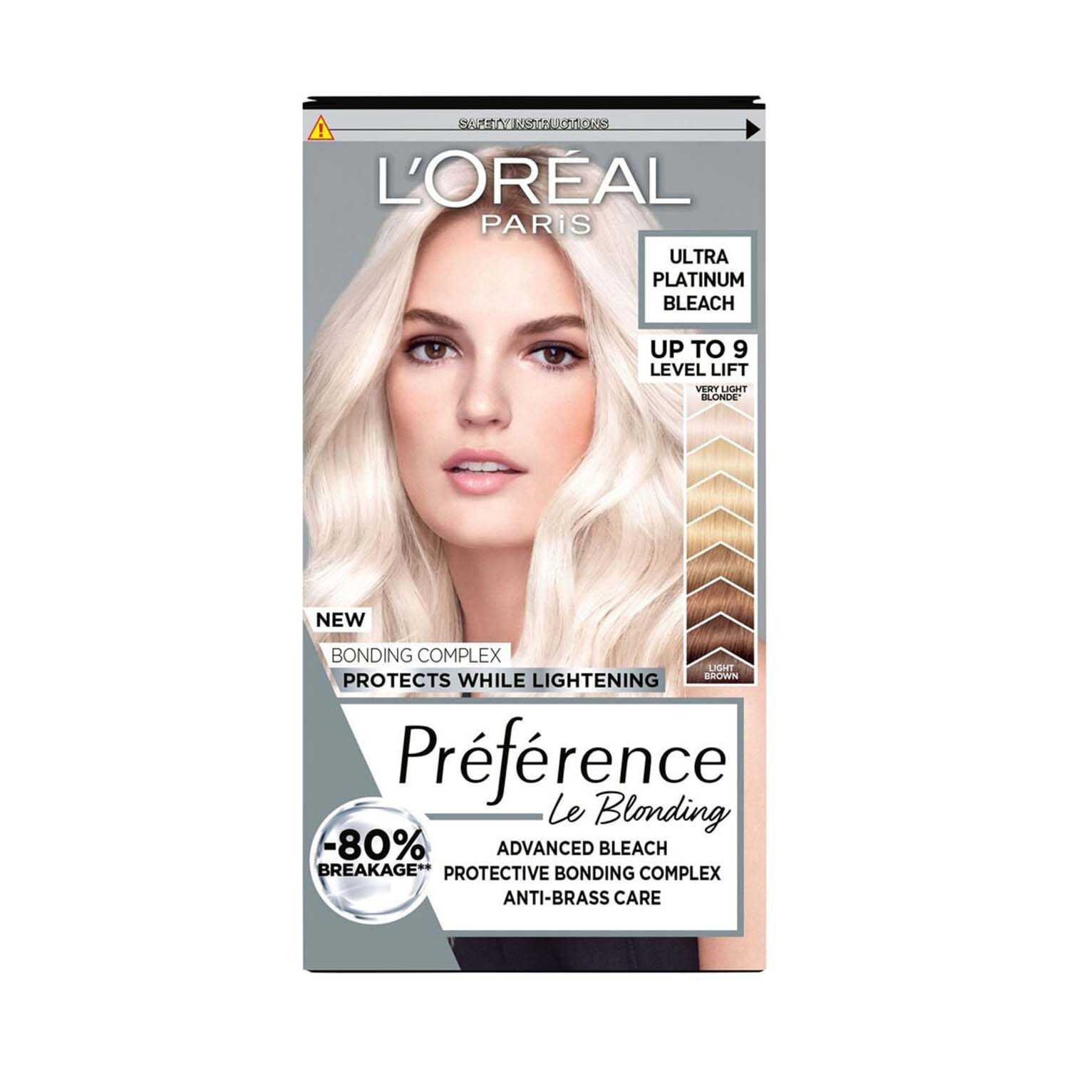 Picture of Loreal Hair Color Preference - Bleach Ultra Platinum