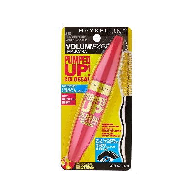 Picture of Maybelline Pumped Up Colossal Volum Express Waterproof Mascara - 216 Classic Black