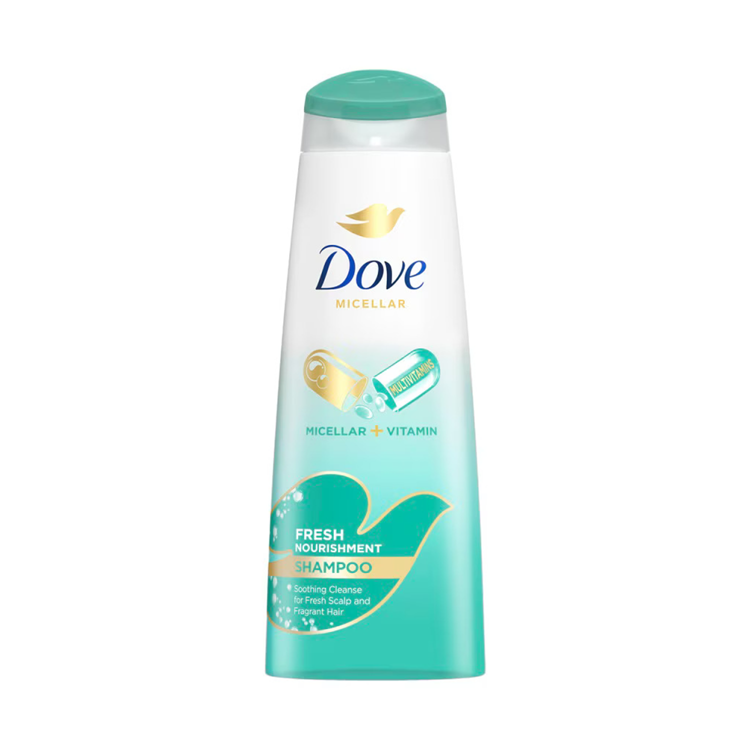 Picture of Dove Micellar + Vitamin Fresh Nourishment Shampoo 330ml