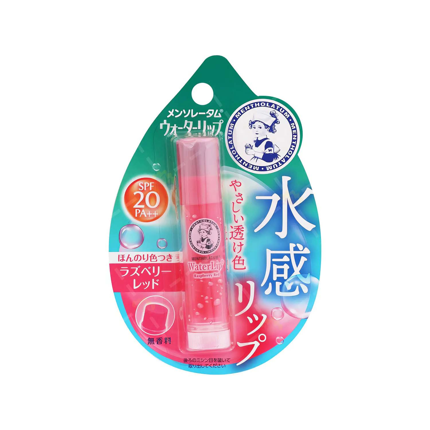 Picture of Rohto Mentholatum Water Lip - Raspberry Red