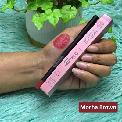 Picture of Everly Beauties Matte Makeup Waterproof Lip Liner - Mocha Brown