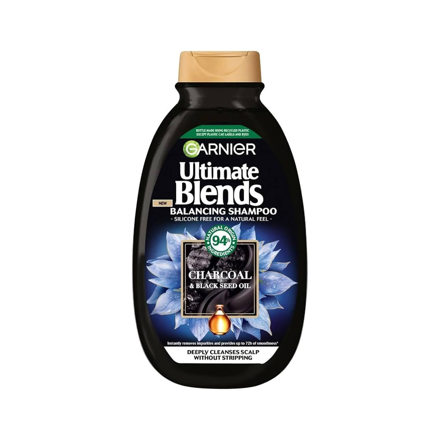Picture of Garnier Ultimate Blends Charcoal & Black Seed Oil Balancing Shampoo 300ml