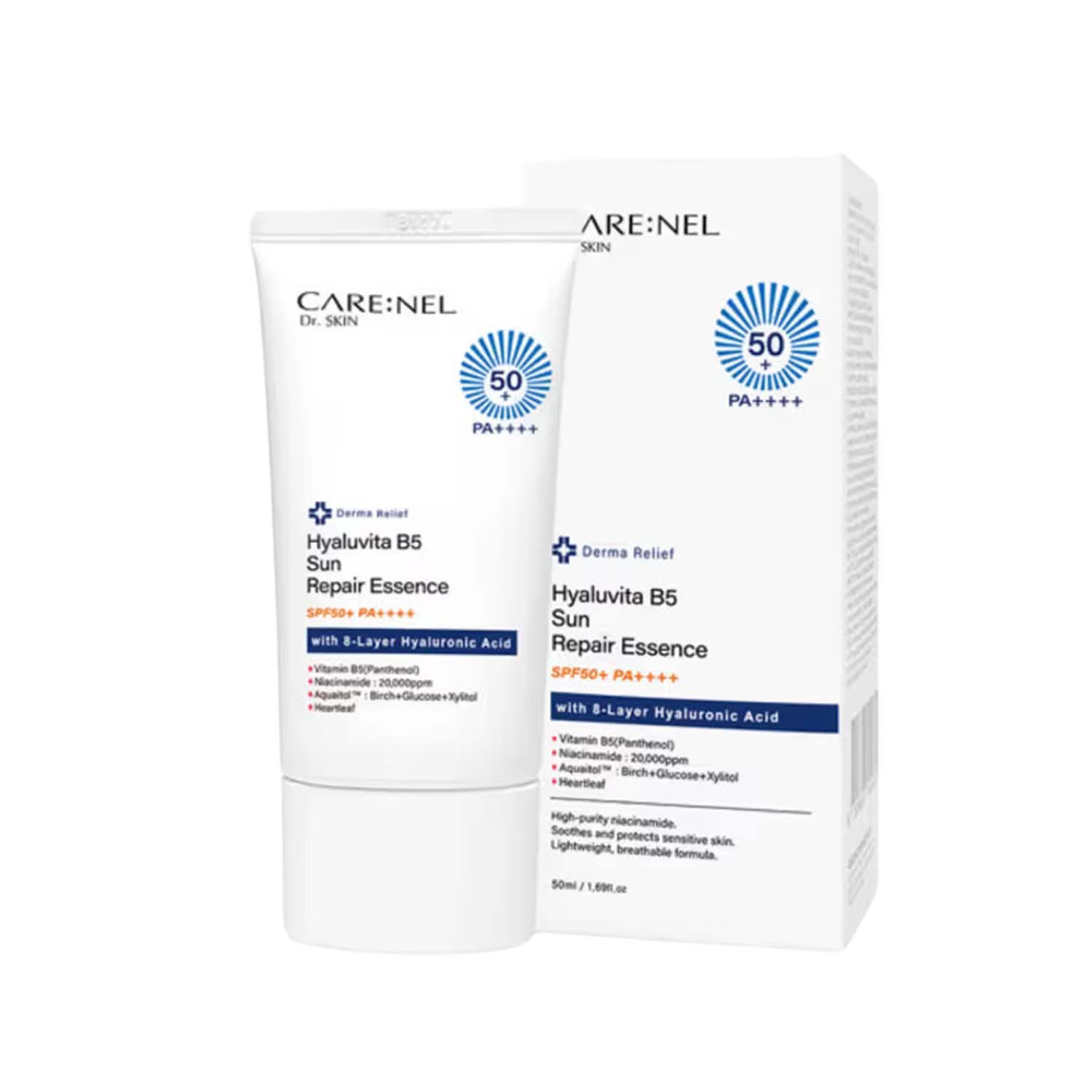 Picture of Care:nel Dr. Skin Hyaluvita B5 Repair Essence SPF50+ PA++++ 50ml