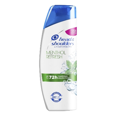 Picture of Head & Shoulders Menthol Fresh Up To 72H Dandruff Protection Shampoo 400ml