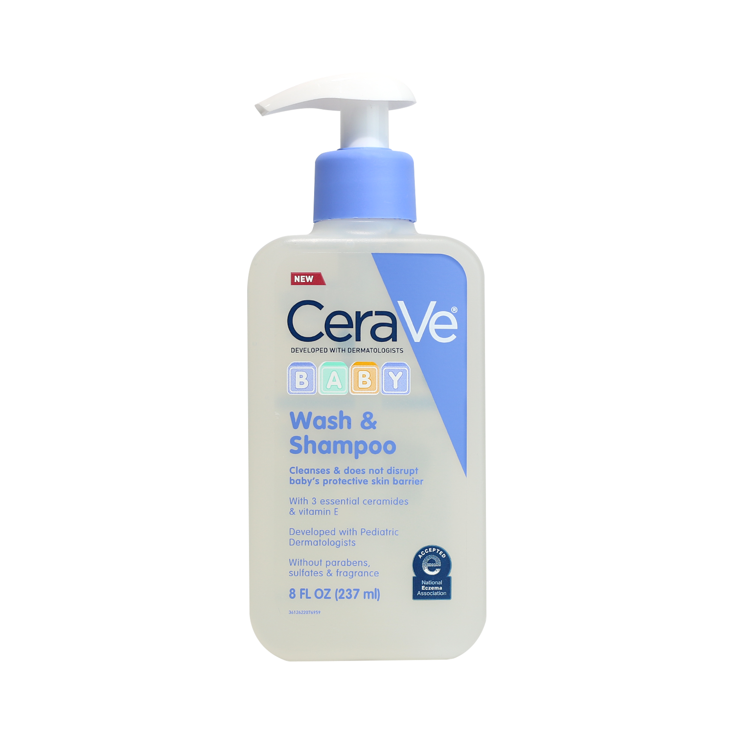 Picture of Cerave Baby Wash & Shampoo 237ml