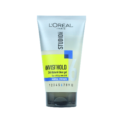 Picture of L'Oreal Studio Line 6 Invisi Hold Normal Strength 24h Natural Clear Gel 150ml