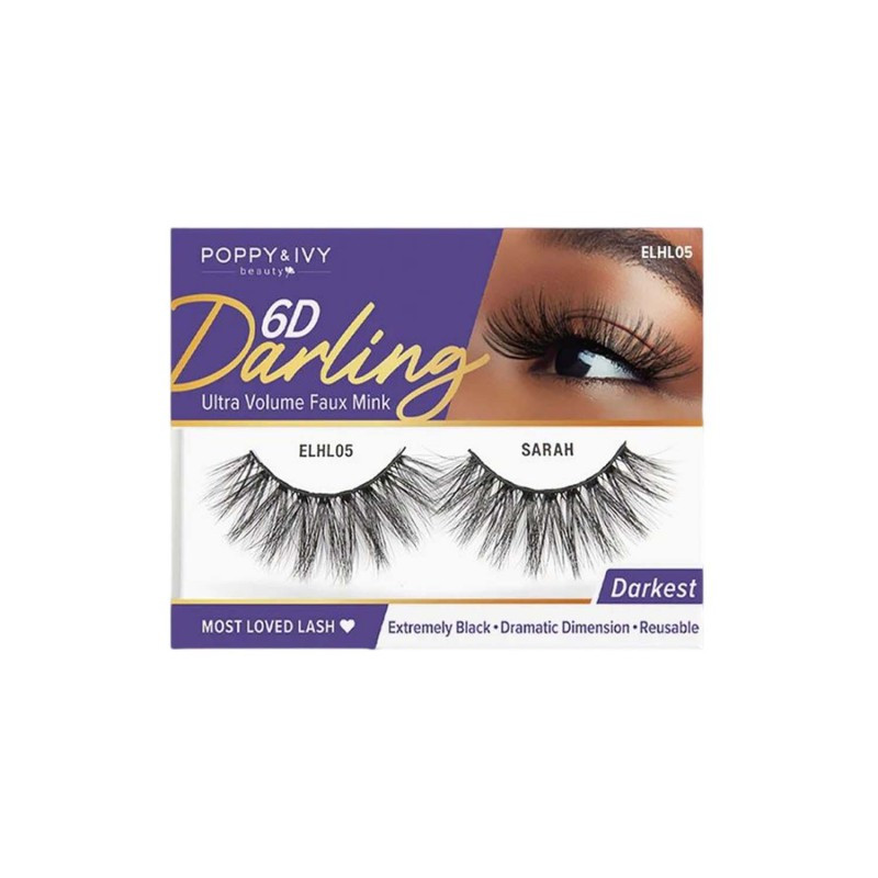 Picture of Absolute New York 6D Darling Ultra Volume Faux Mink Eye Lashes - ELHL05 Sarah