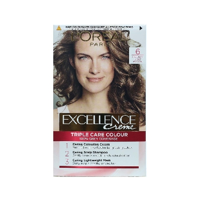 Picture of L'Oreal Excellence Creme Triple Care Colour - 6 Natural Light Brown