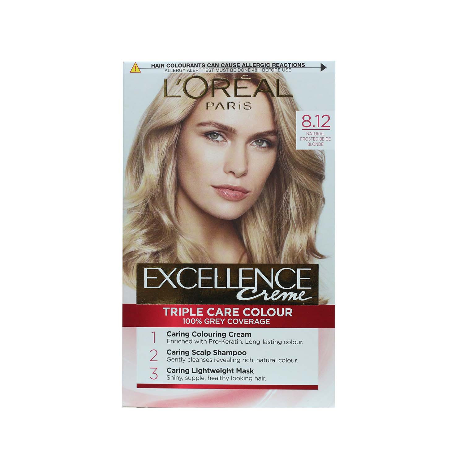 Picture of Loreal Hair Colour Excellence - 8.12 Natural Frosted Beige Blonde
