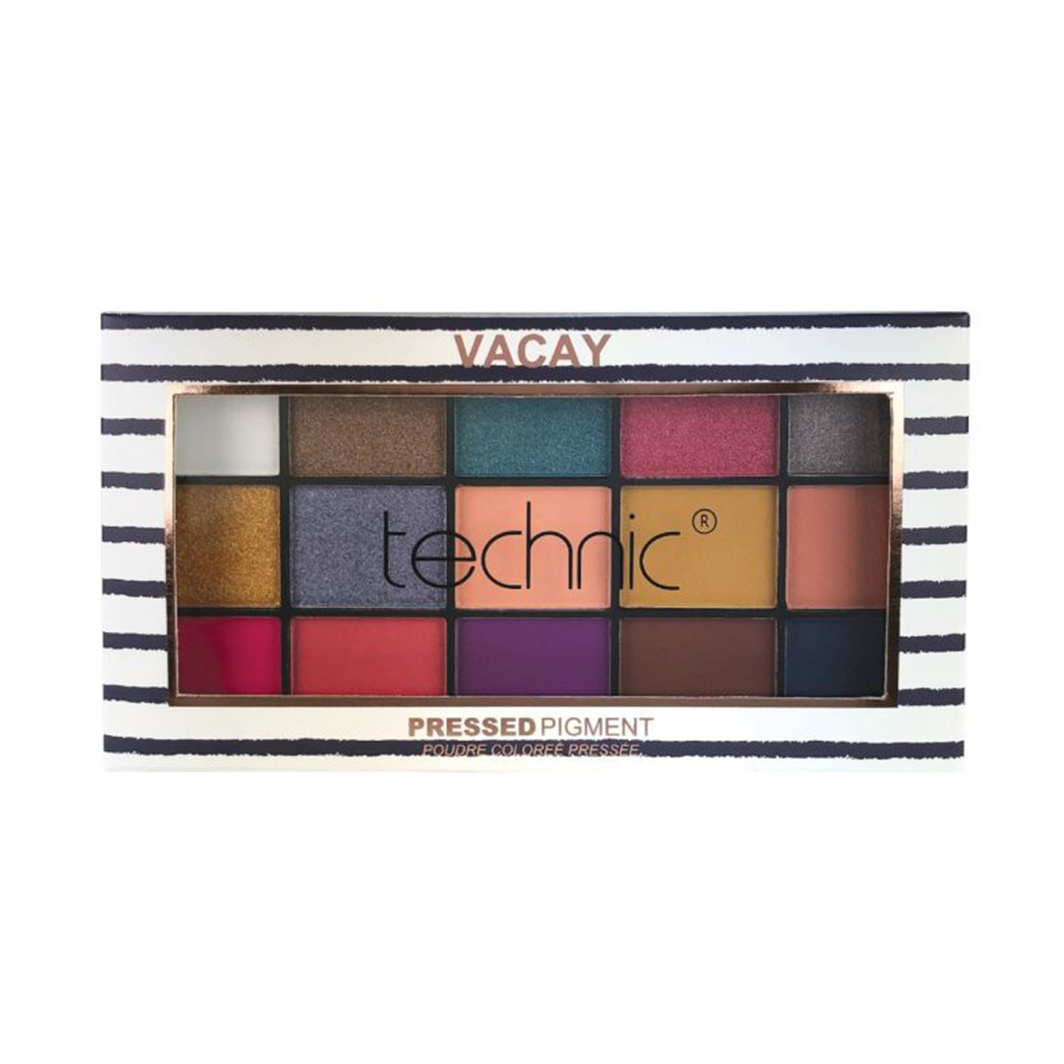 Picture of Technic Cosmetics - Pressed Pigment Eyeshadow Palette - Vacay