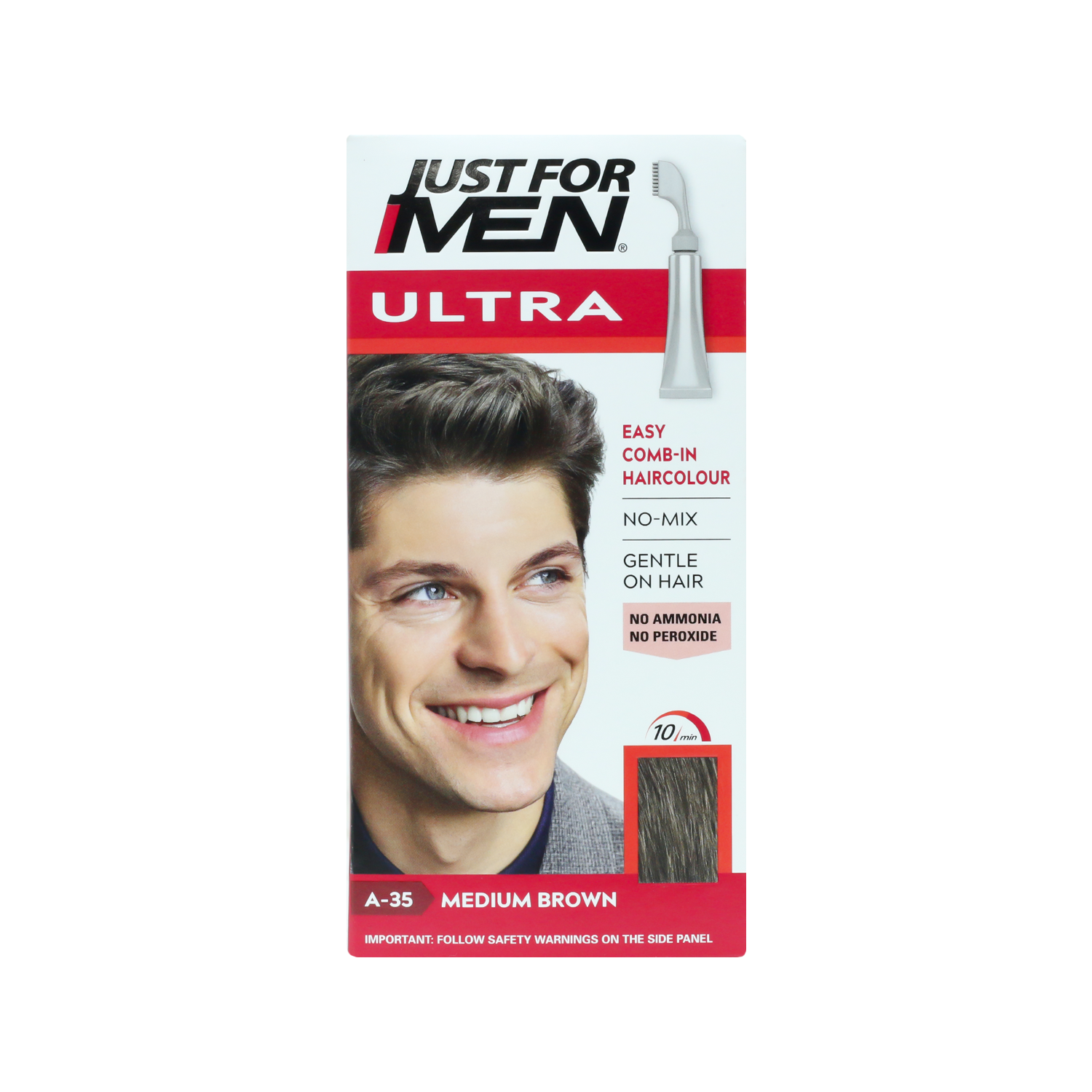 Picture of Just for Men Ultra Hair Colour - A-35 Medium Brown
