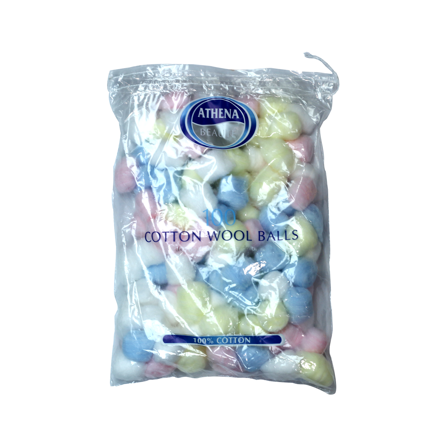 Picture of Athena Mix Colour Cotton Wool Balls 100 Pcs