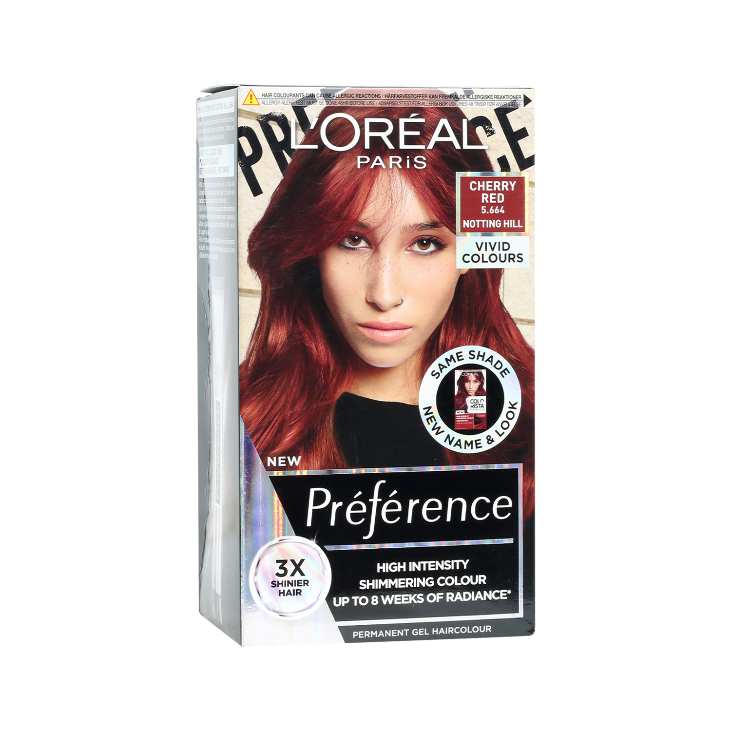 Picture of L'Oreal Perference Les Vivids High Intensity Shimmering Colour - 5.664 Cherry Red