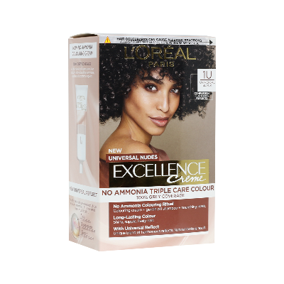 Picture of L'Oreal Excellence No Ammonia Triple Care Colour - 1U Universal Black