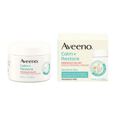 Picture of Aveeno Calm + Restore Redness Relief Moisturizing Cream 48g