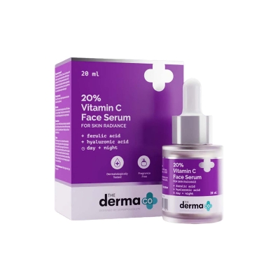 Picture of The Derma Co 20% Vitamin C Face Serum 20ml